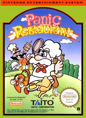 Panic Restaurant (Europe) box cover front